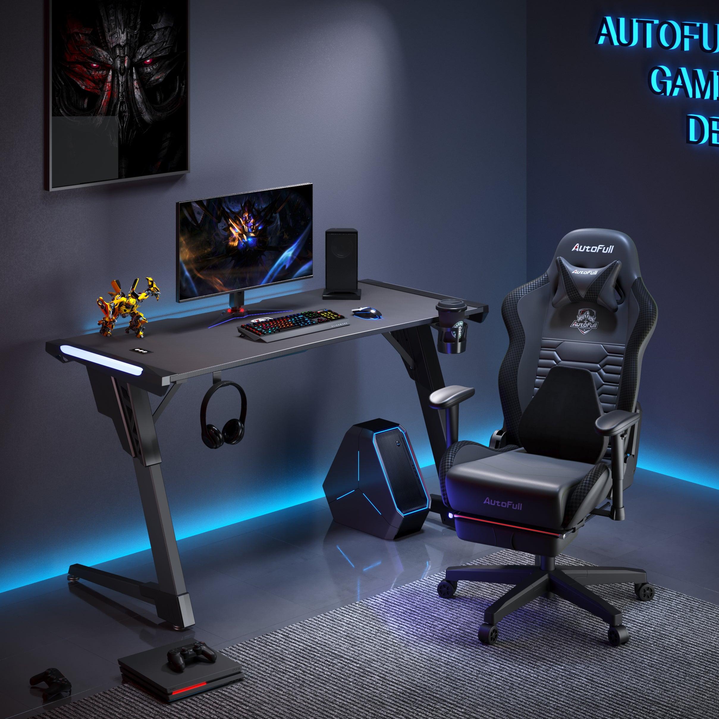 AutoFull Gaming Chair C301, Leather Gaming Chair