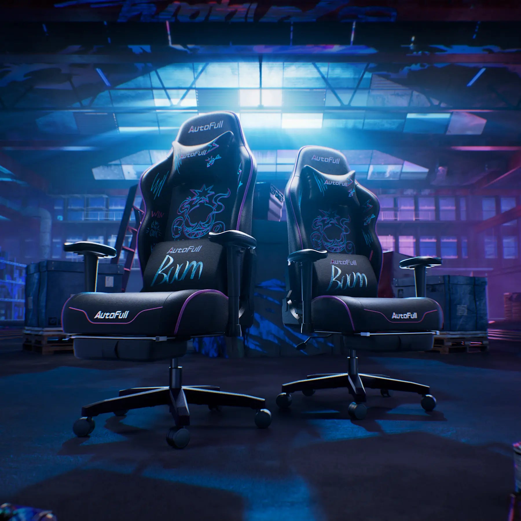 AutoFull C3 Pro Gaming Chair Cushion Upgrade AutoFull