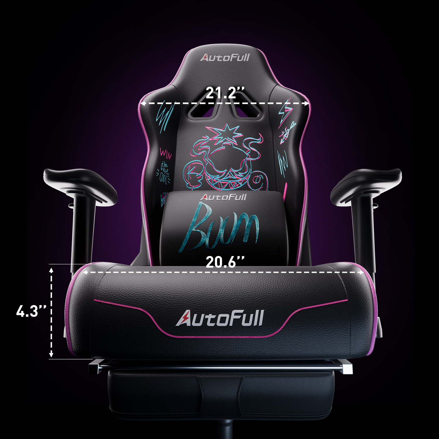 AutoFull C3 Gaming Chair Graffiti