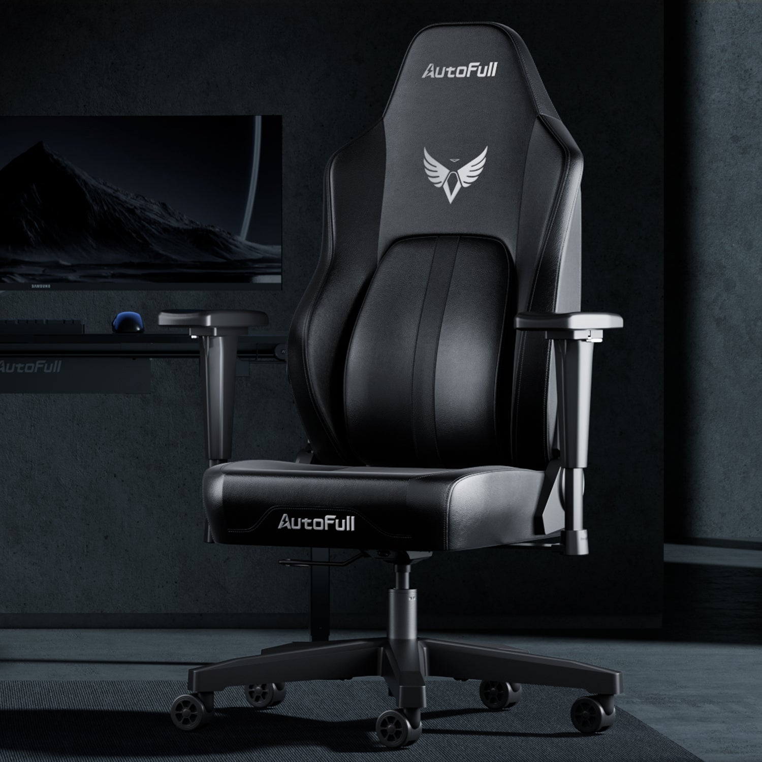 AutoFull M6 Basic Gaming Chair (Dynamic Lumbar)