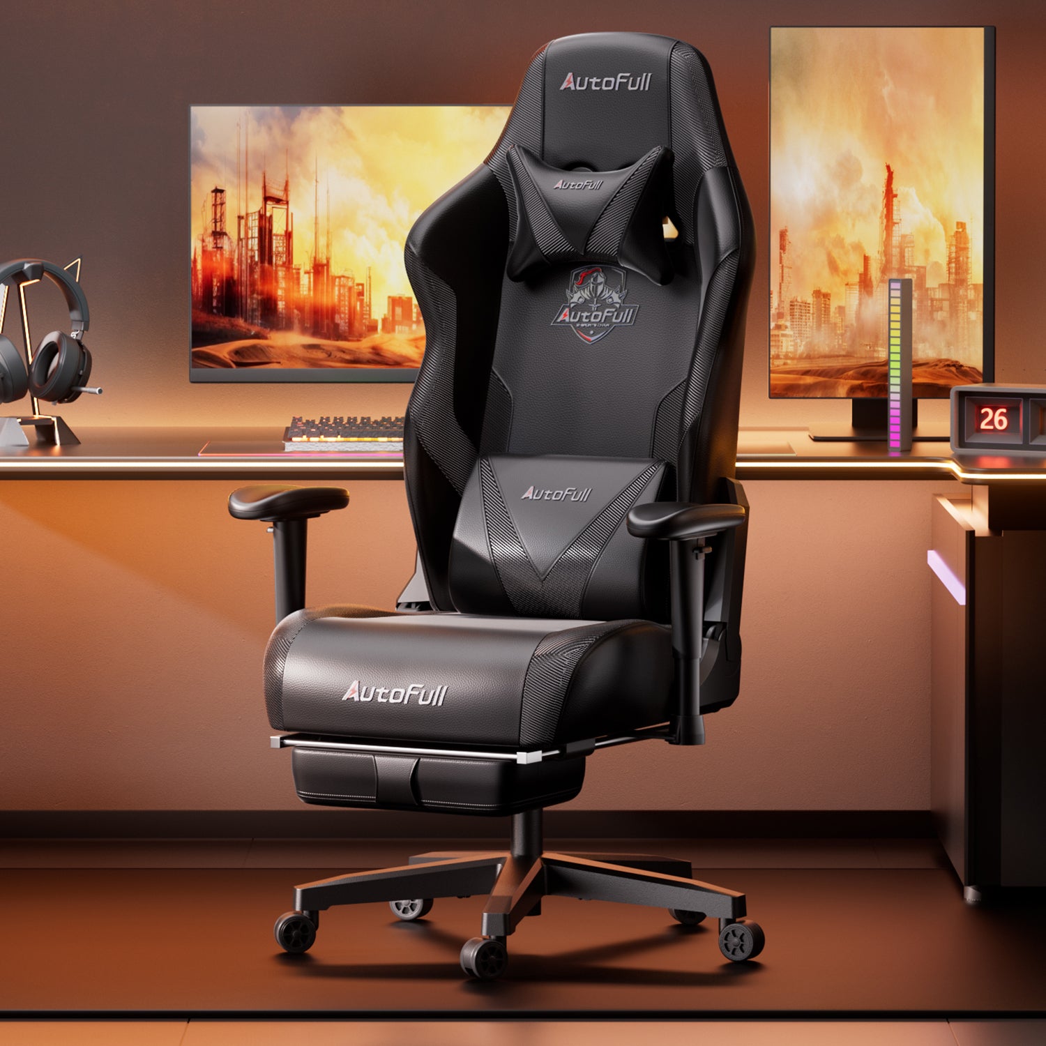 AutoFull C3 Pro gaming chair（Cushion Upgrade）