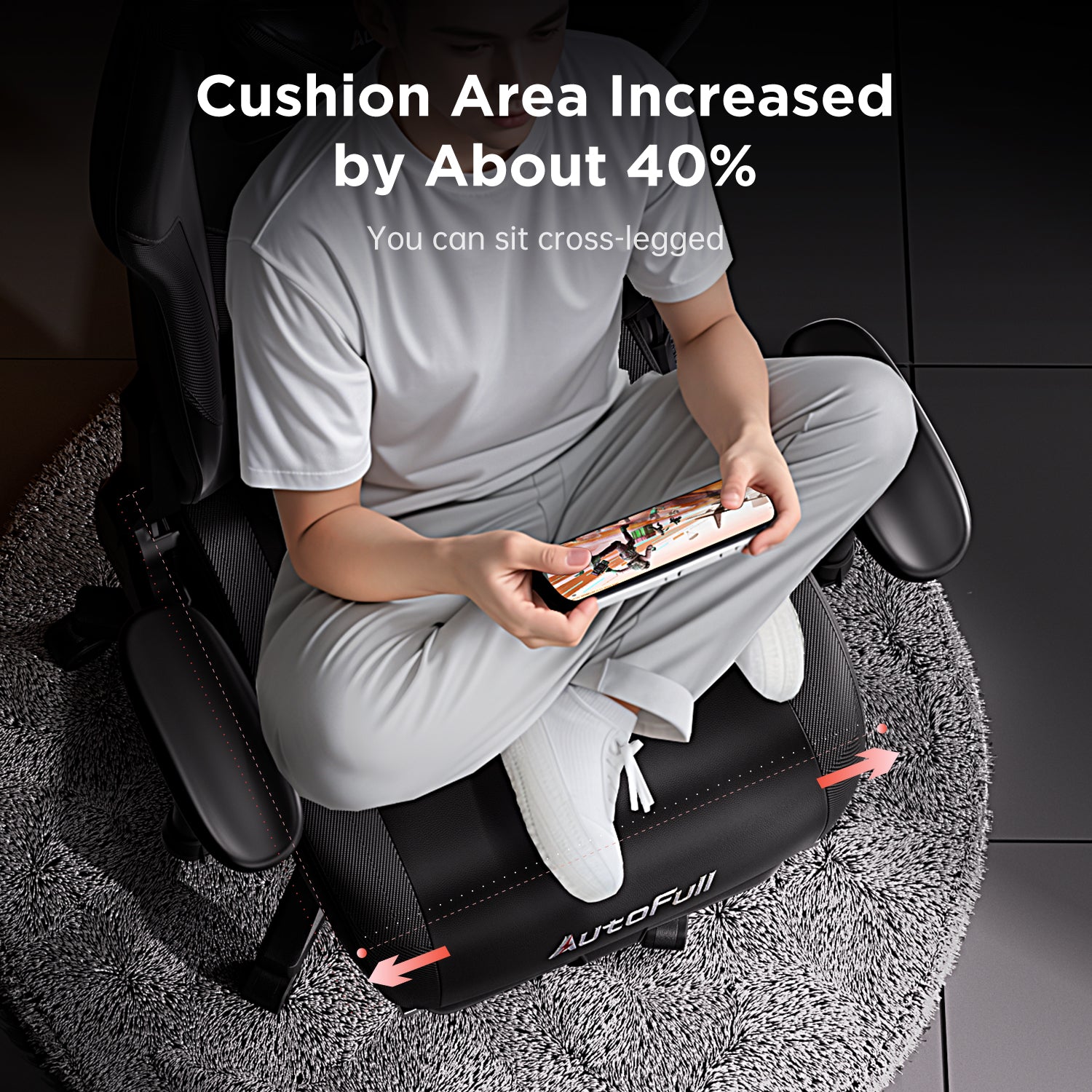 AutoFull C3 Pro gaming chair（Cushion Upgrade）