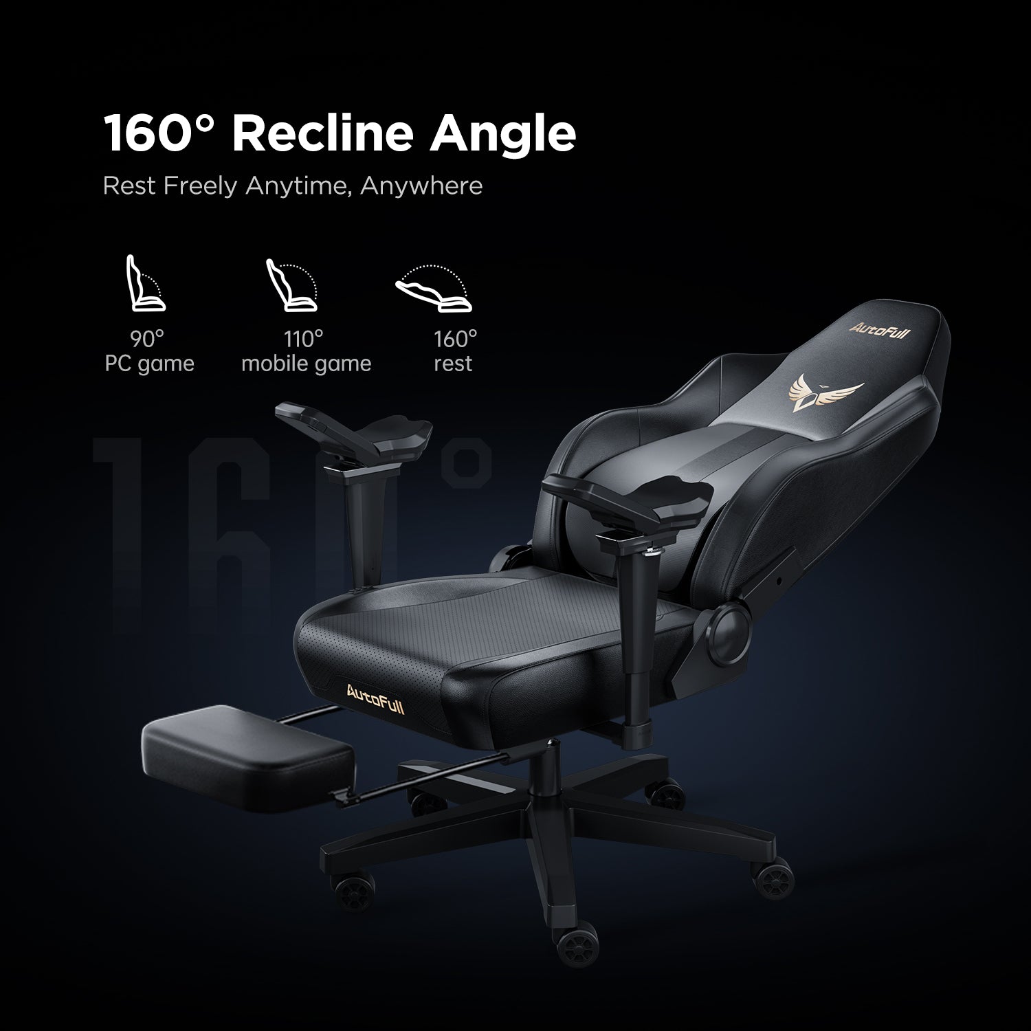 AutoFull M6 Elite Gaming Chair ( 6D Armrests)