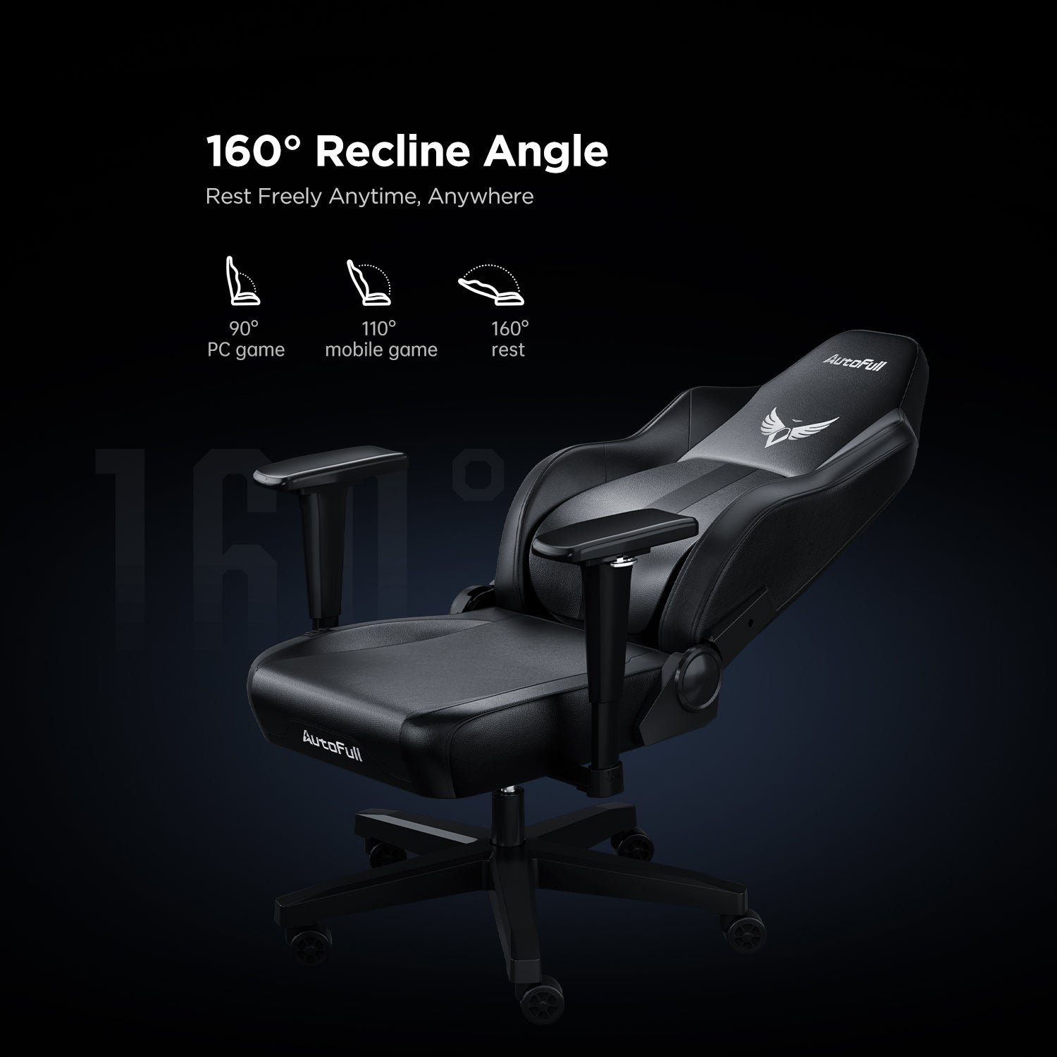 AutoFull M6 Basic Gaming Chair (Dynamic Lumbar)