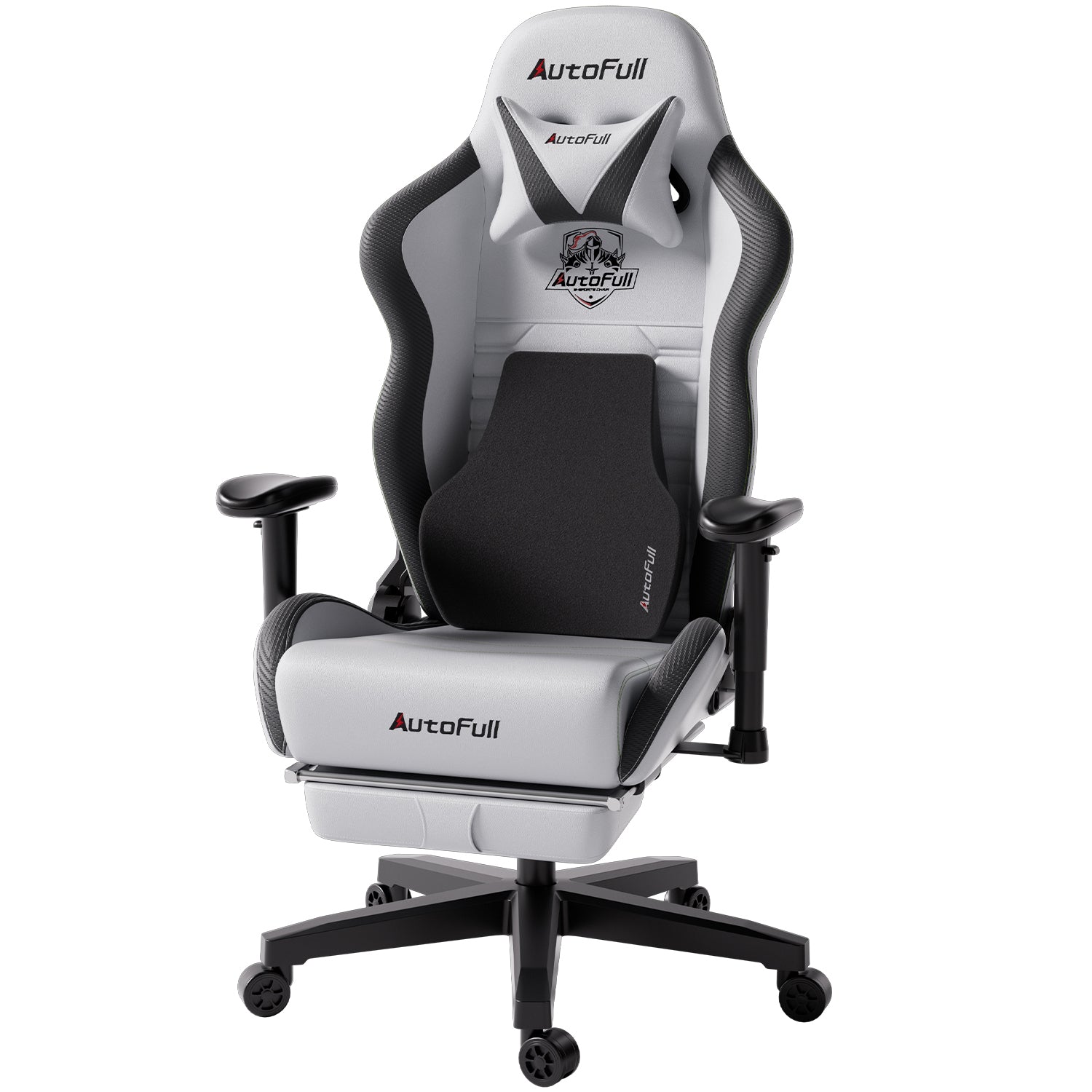 AutoFull C3 gaming chair（Ergonomic Lumbar Pillow)