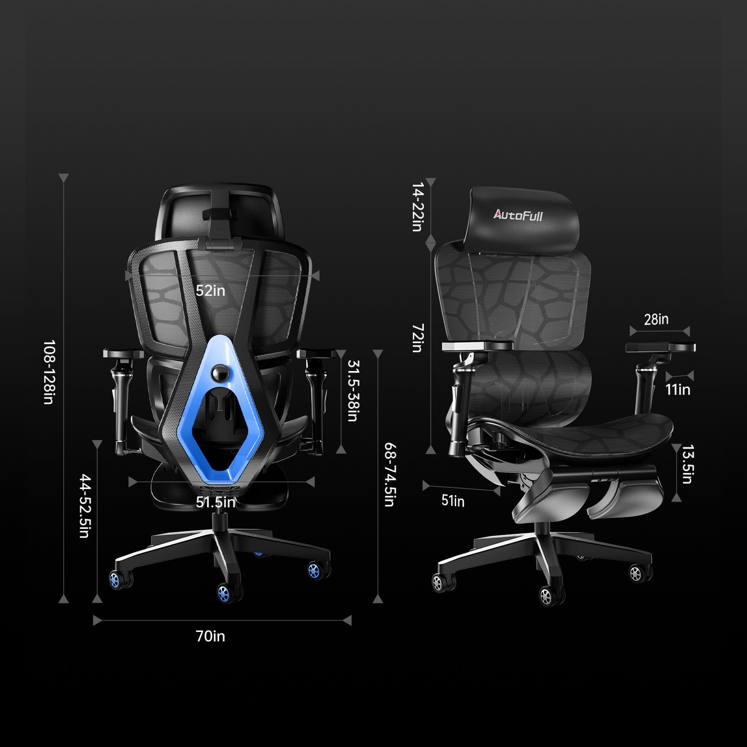 AutoFull G5 Ergonomic Gaming Chair