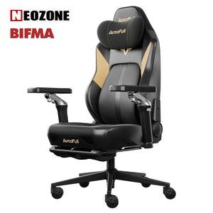 AutoFull M6 Ultra Black Gaming Chair with Massage