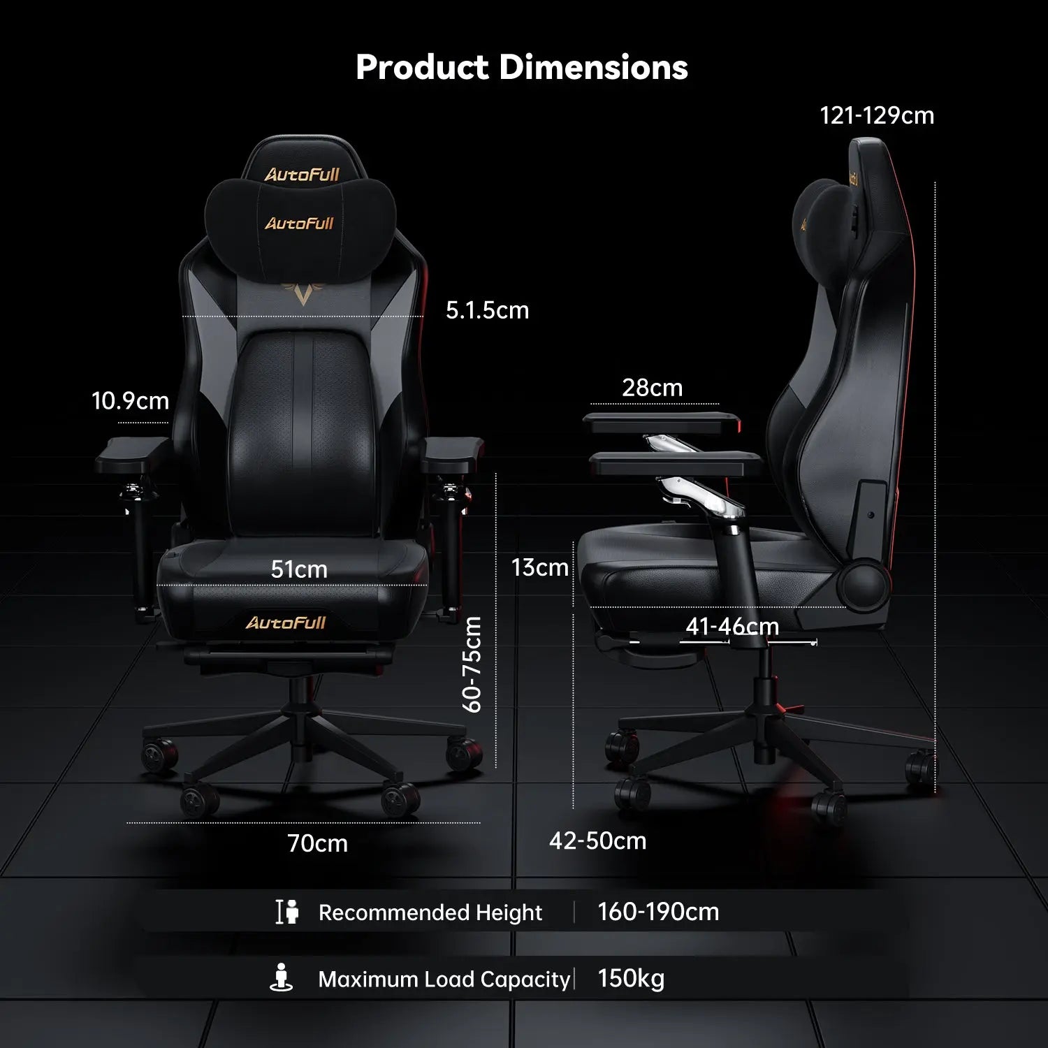 AutoFull M6 Pro Gaming Chair AutoFull
