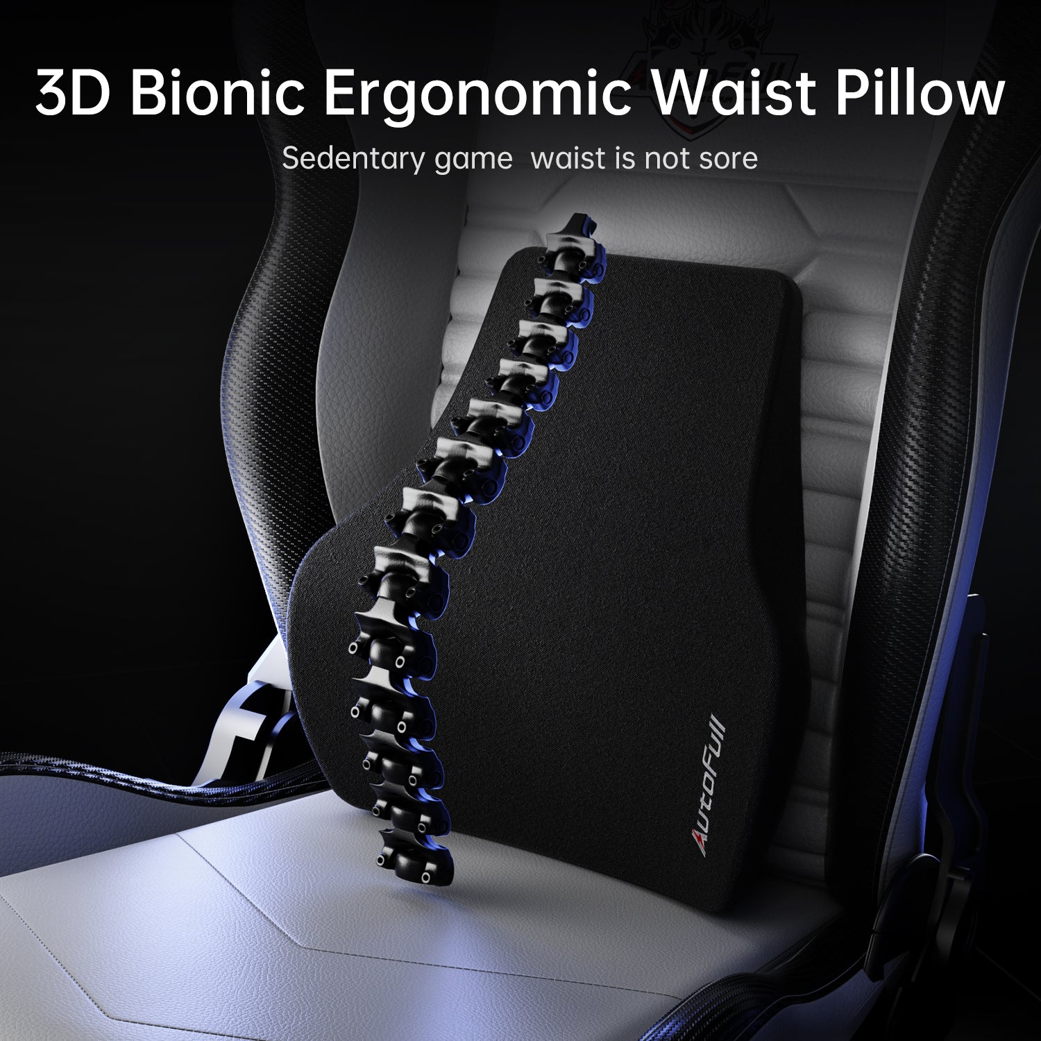 AutoFull C3 gaming chair（Ergonomic Lumbar Pillow)