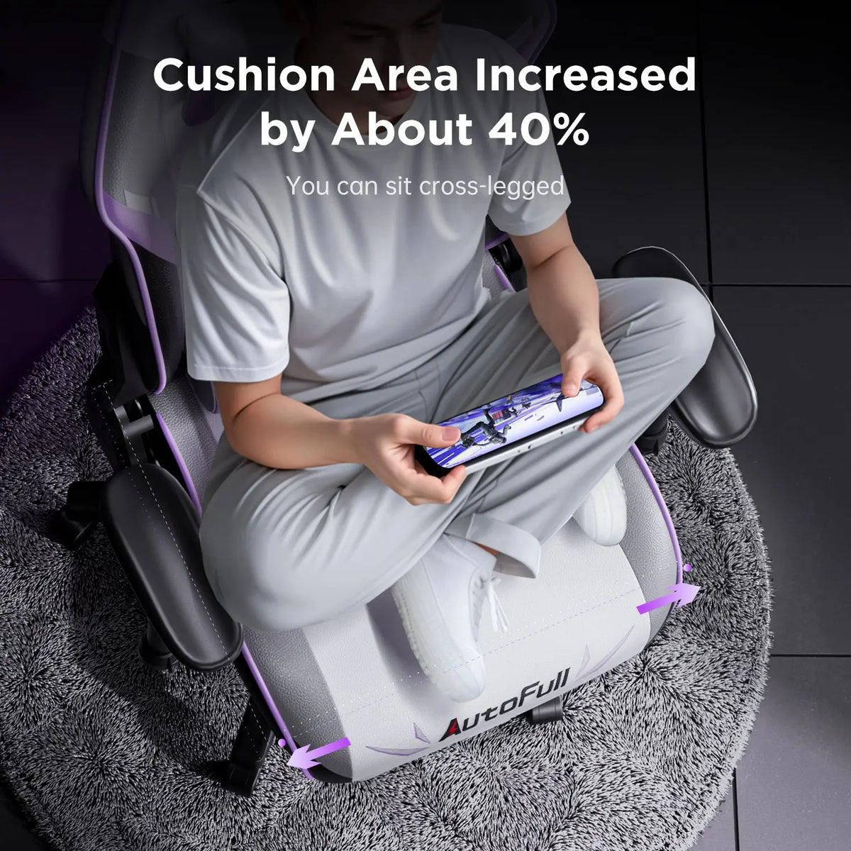 AutoFull Gaming Chair C301, Leather Gaming Chair | AutoFull