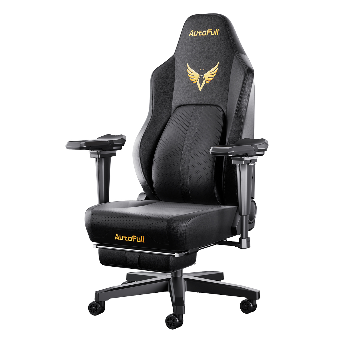 AutoFull M6 Gaming Chair, Premium, with Footrest