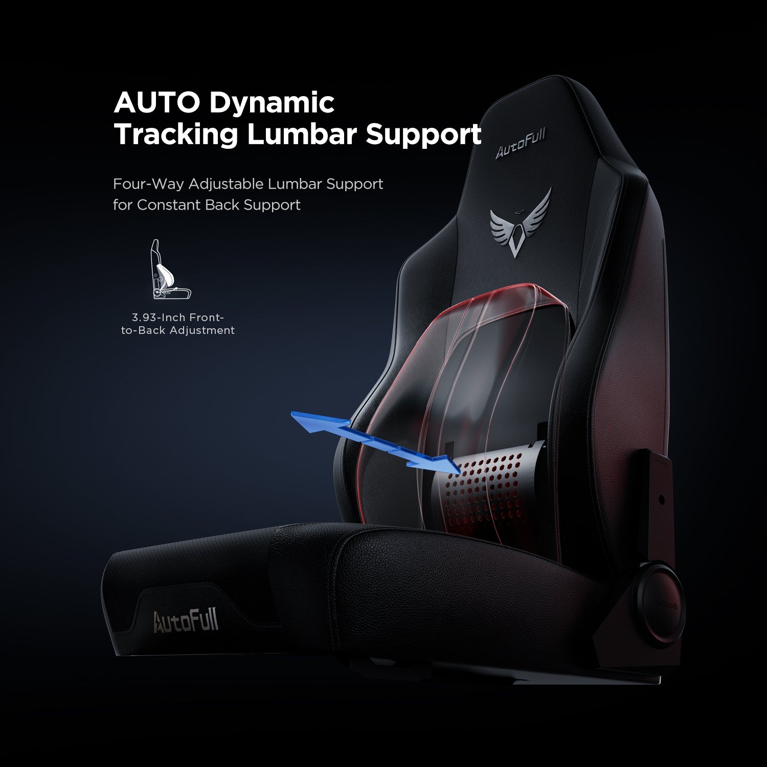 AutoFull M6 Basic Gaming Chair (Dynamic Lumbar)